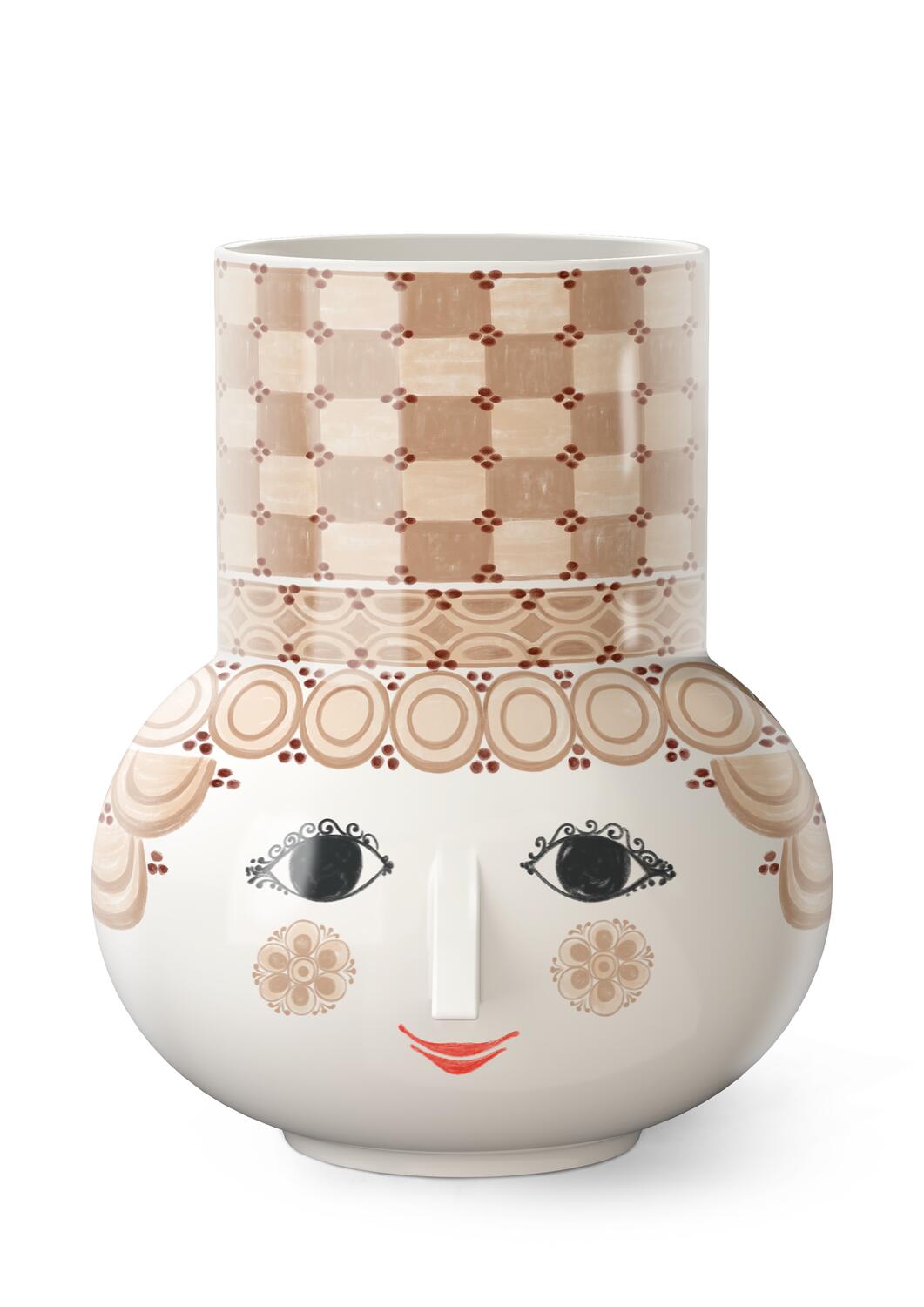 Olga vase, sand - H:35